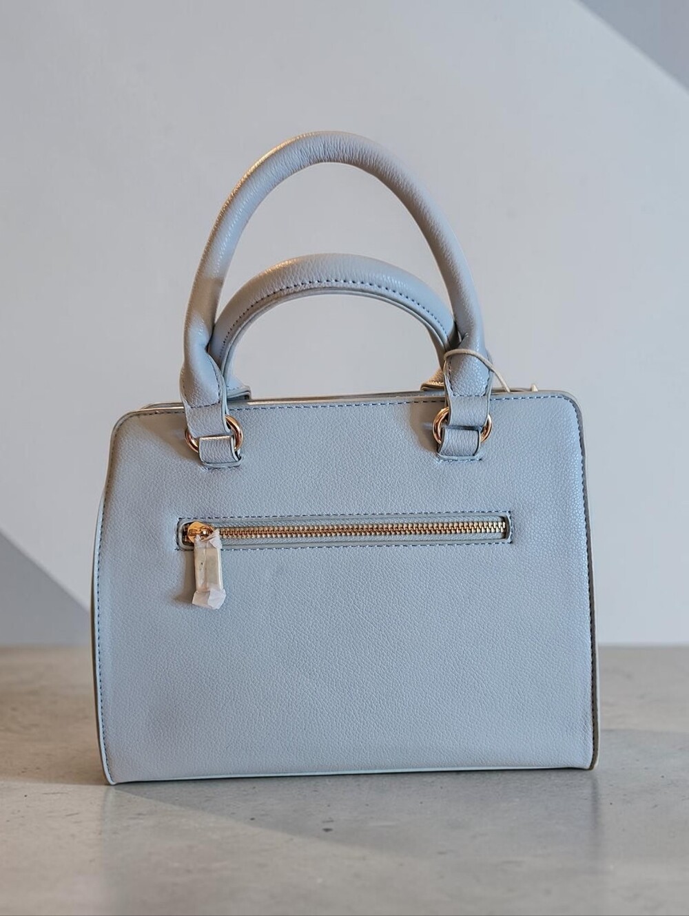 G&G Nwt Light Blue Structured Top-Handle Bag - Picture 2 of 3